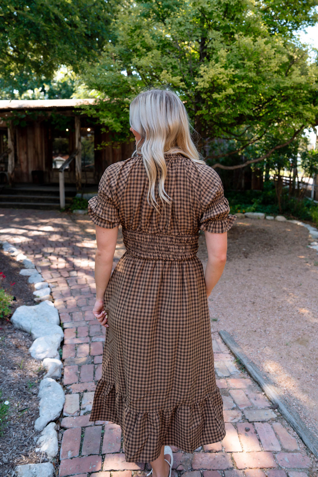 Mable Smocked Midi Dress