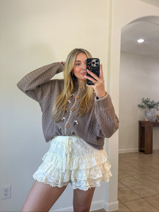 Wrenly Lace Skort