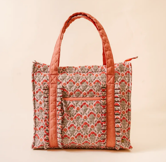 Everyday Quilted Tote Bag