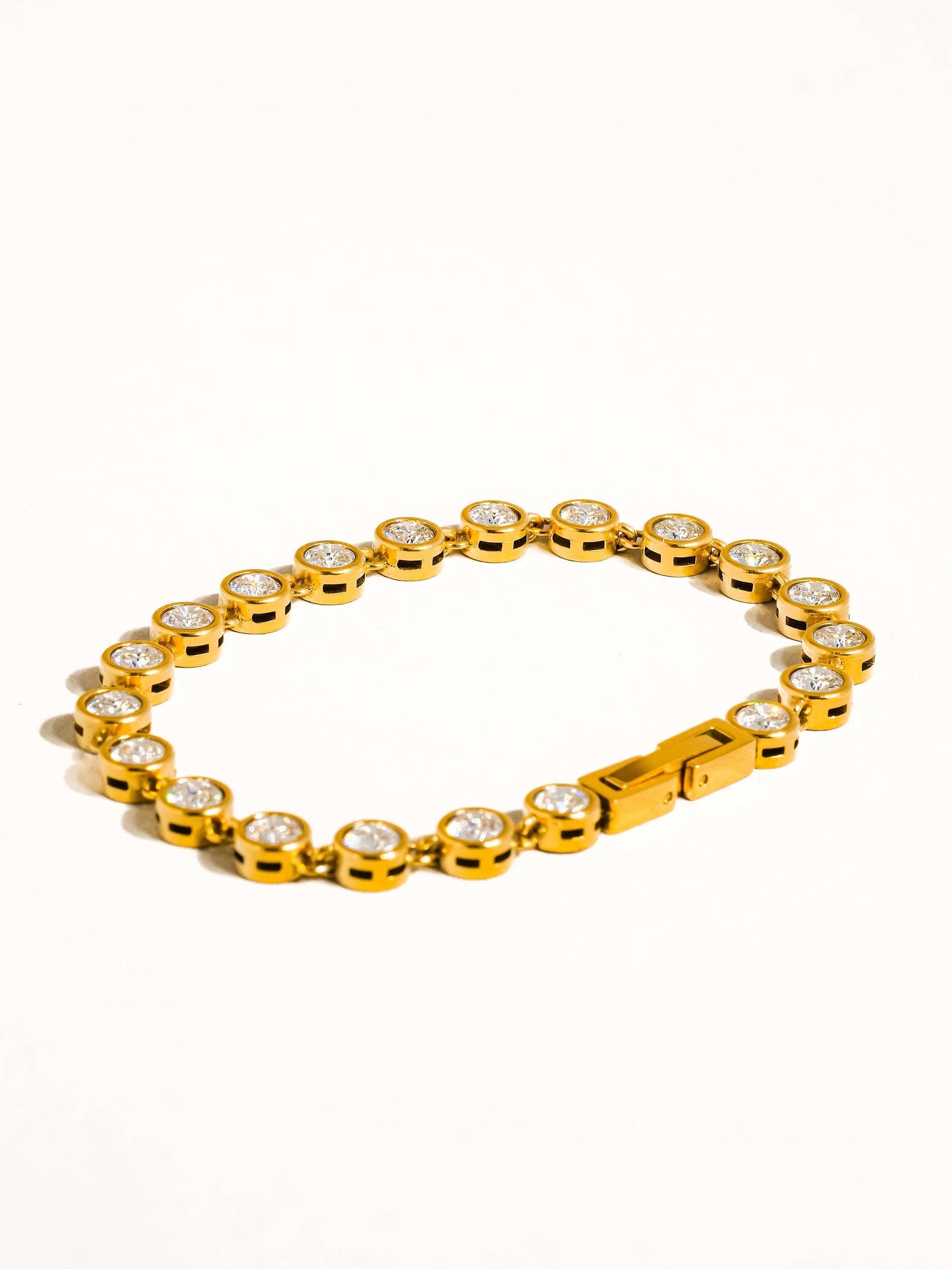 Amity Round Rhinestone Bracelet