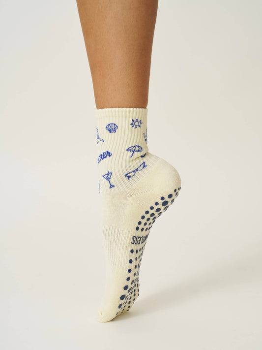 Summer Grip Sock, Pilates Sock