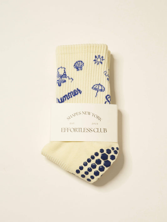 Summer Grip Sock, Pilates Sock