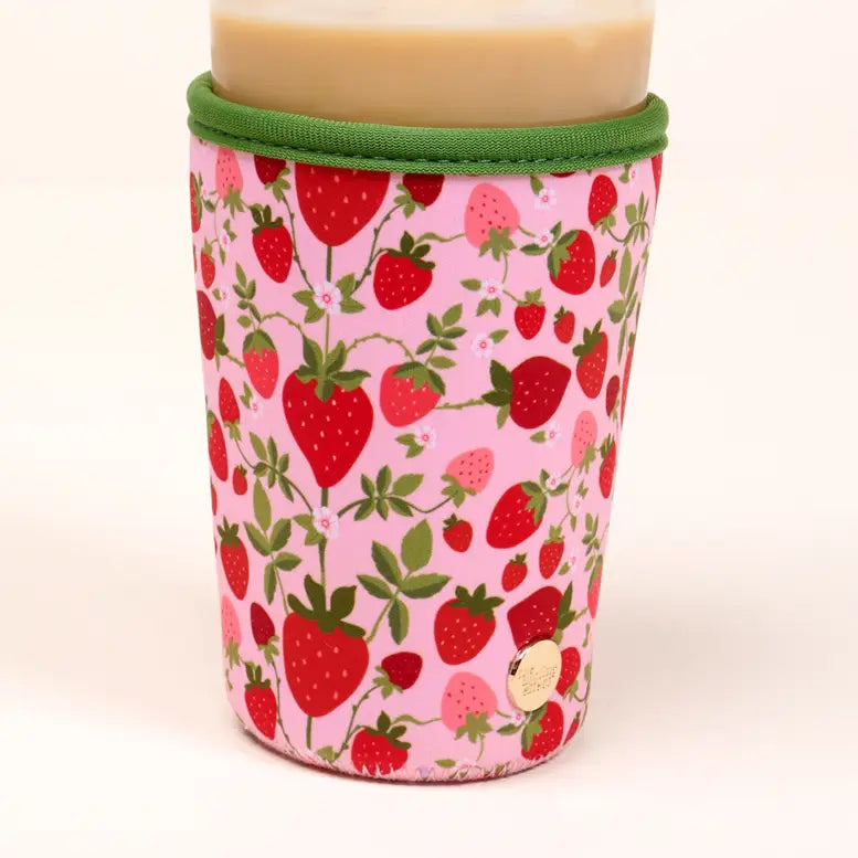 Drink Sleeve -Strawberry Fields
