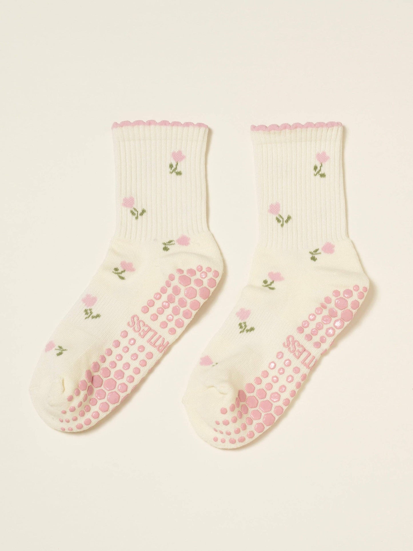 Tulip Petal Grip Sock, Pilates Socks