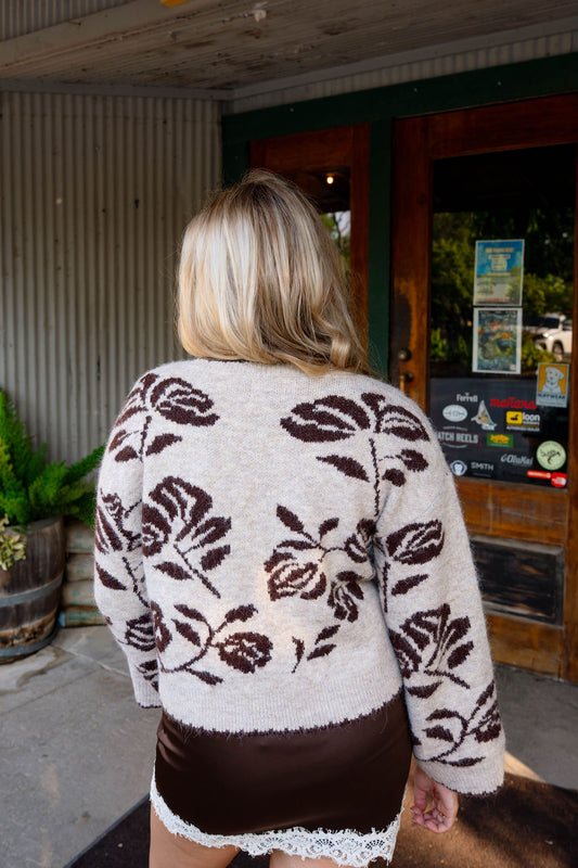 Edith Floral Cardigan