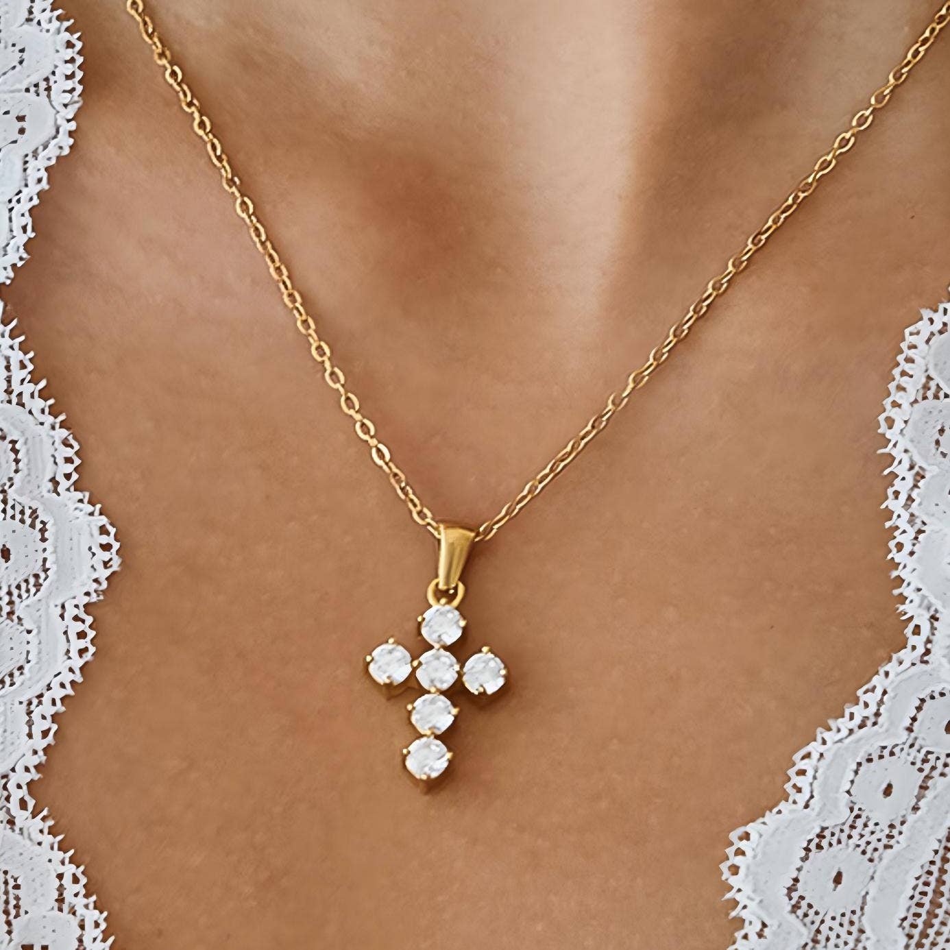 Eve Cross Necklace