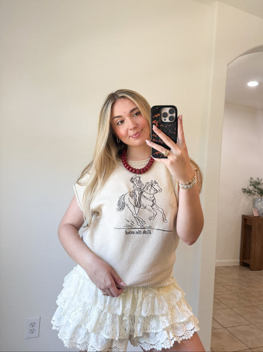 Alice Knit Sweater Tank