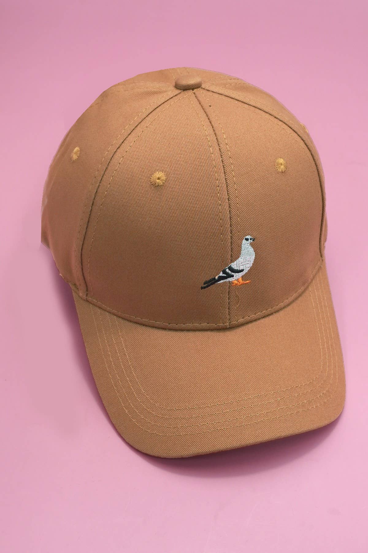 ANIMAL DOG BIRD EMBROIDERY CLASSIC CAP | 40HW746: Green