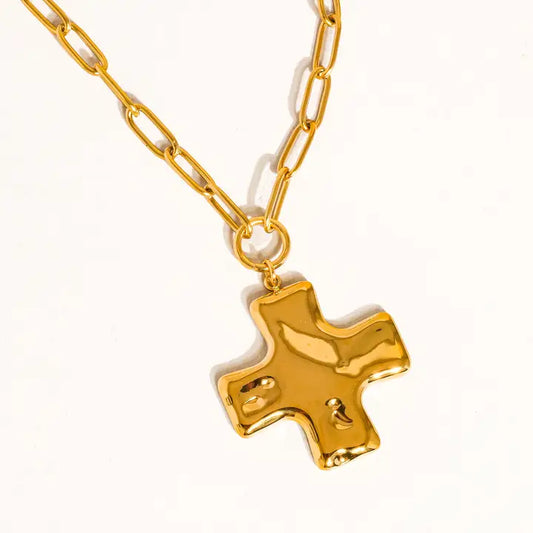Stella Cross Necklace
